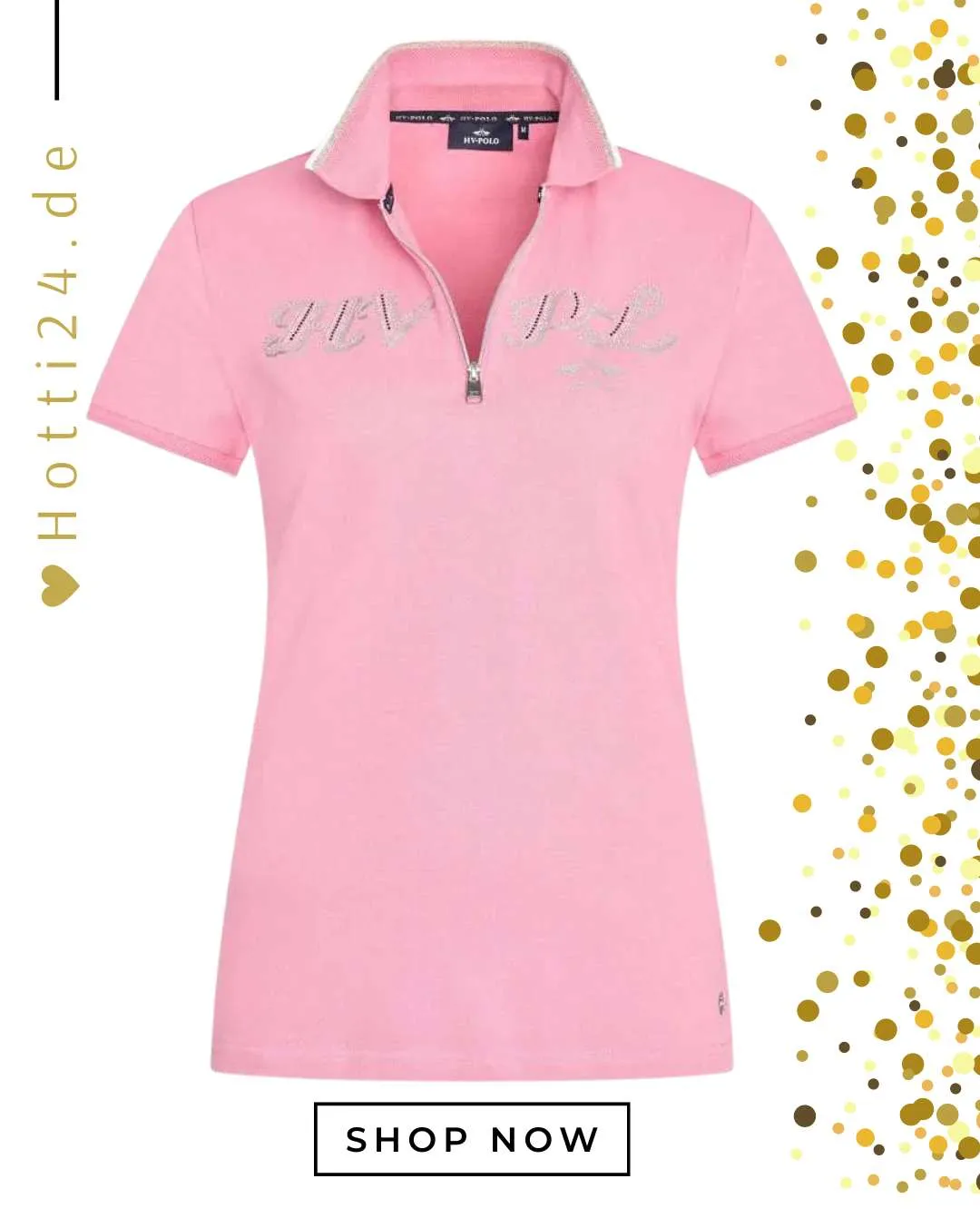 HV POLO »Poloshirt HVPHazel Wild Rose⏯️